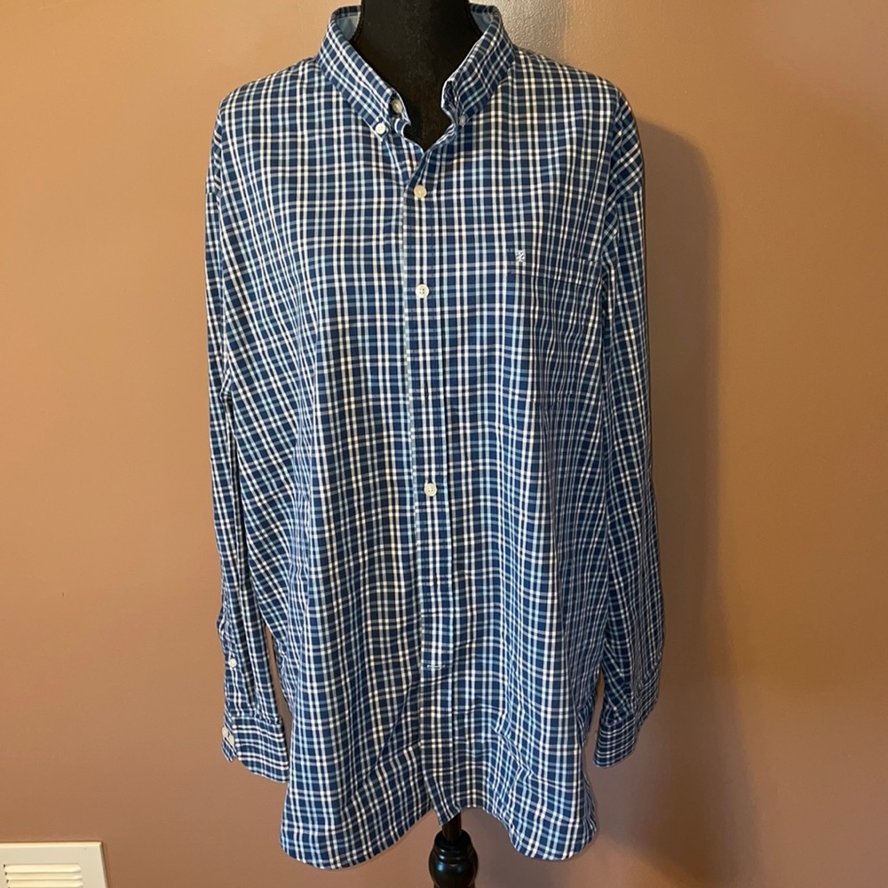 Like New! Mens IZOD Long-Sleeved Dress Shirt XXL